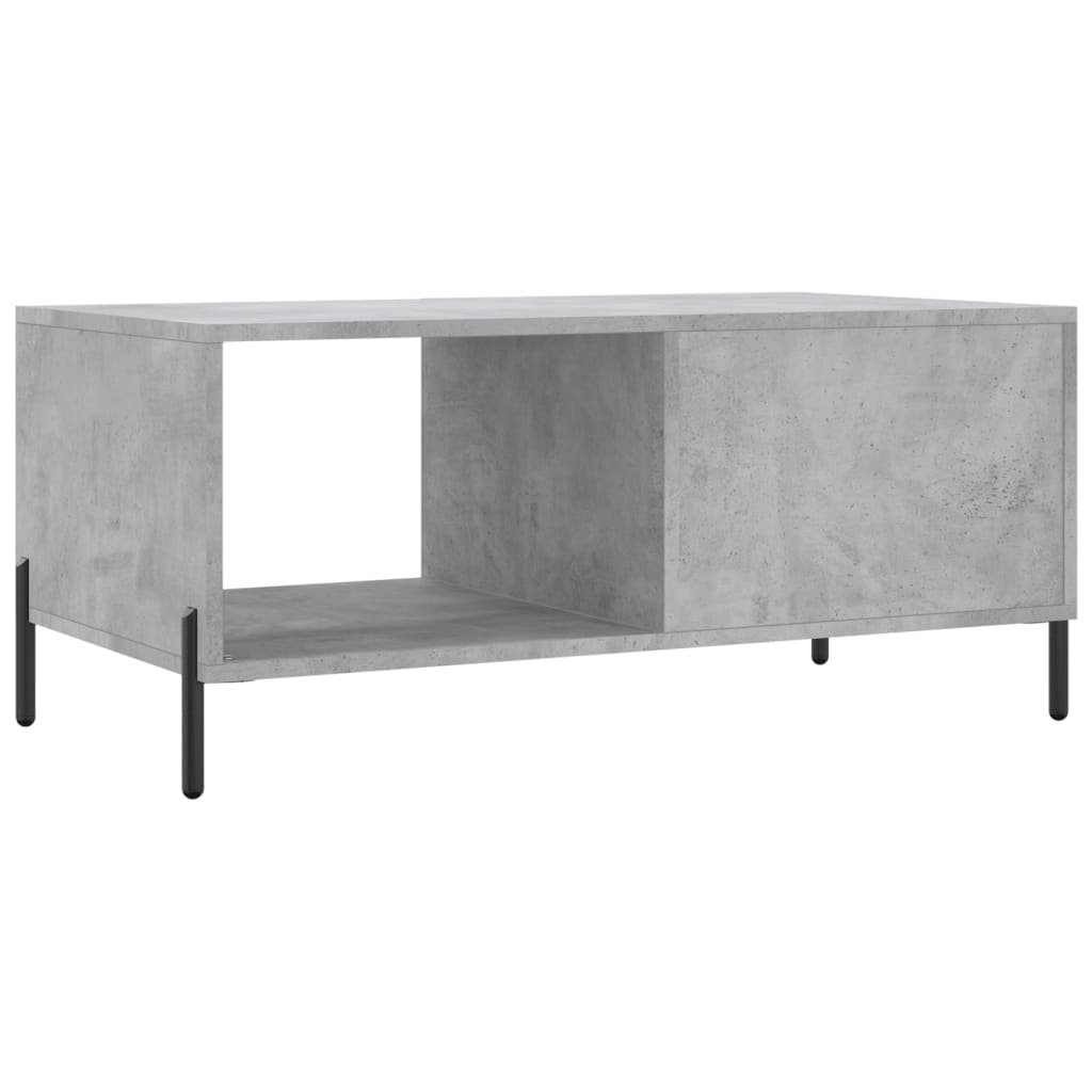 Table basse gris béton 90x50x40 cm bois d'ingénierie Tables basses vidaXL   