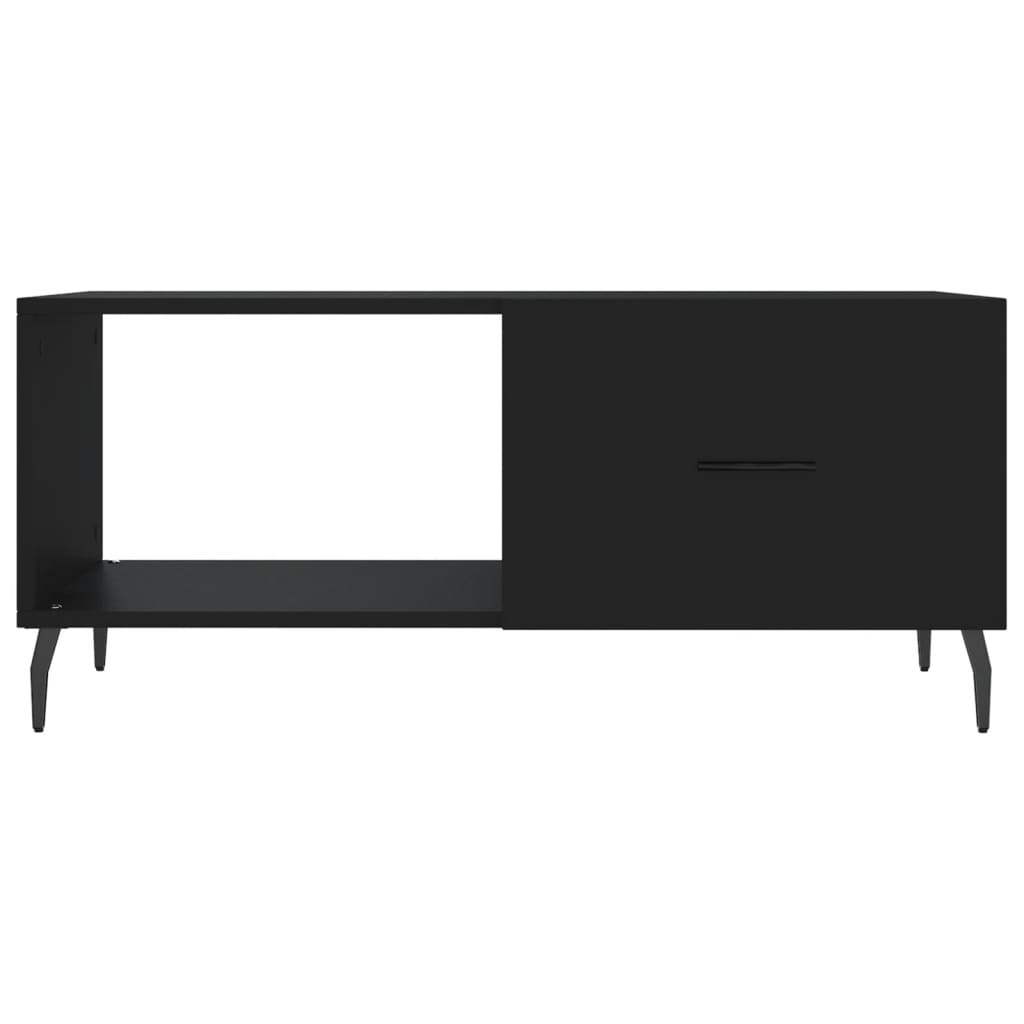 Table basse noir 90x50x40 cm bois d'ingénierie Tables basses vidaXL   