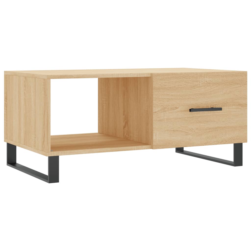Table basse chêne sonoma 90x50x40 cm bois d'ingénierie Tables basses vidaXL   