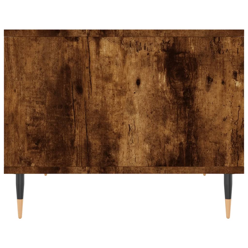 Table basse chêne marron 60x50x40 cm bois d'ingénierie Tables basses vidaXL   