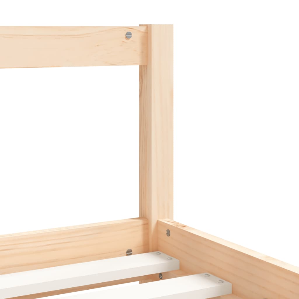 Cadre de lit pour enfants 80x200 cm bois de pin massif Lits bébés et enfants vidaXL   
