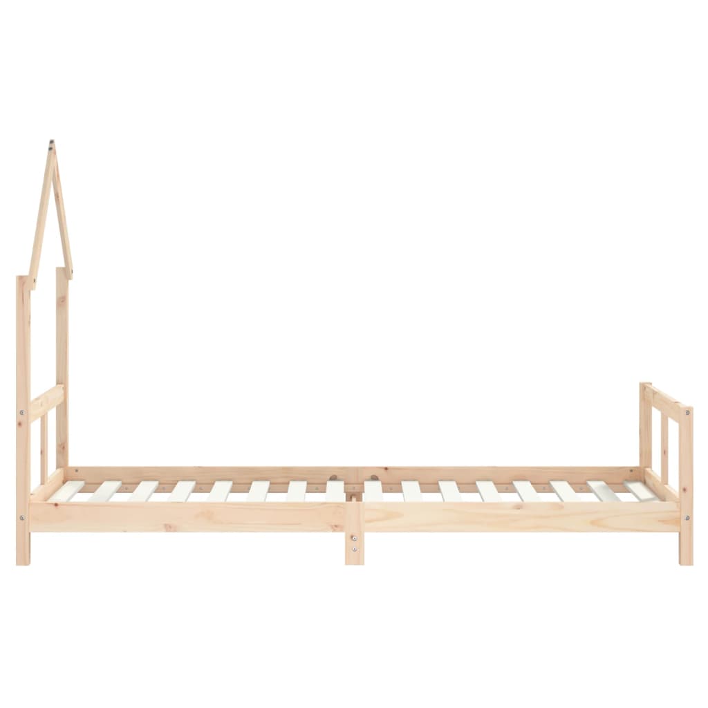 Cadre de lit pour enfants 80x200 cm bois de pin massif Lits bébés et enfants vidaXL   