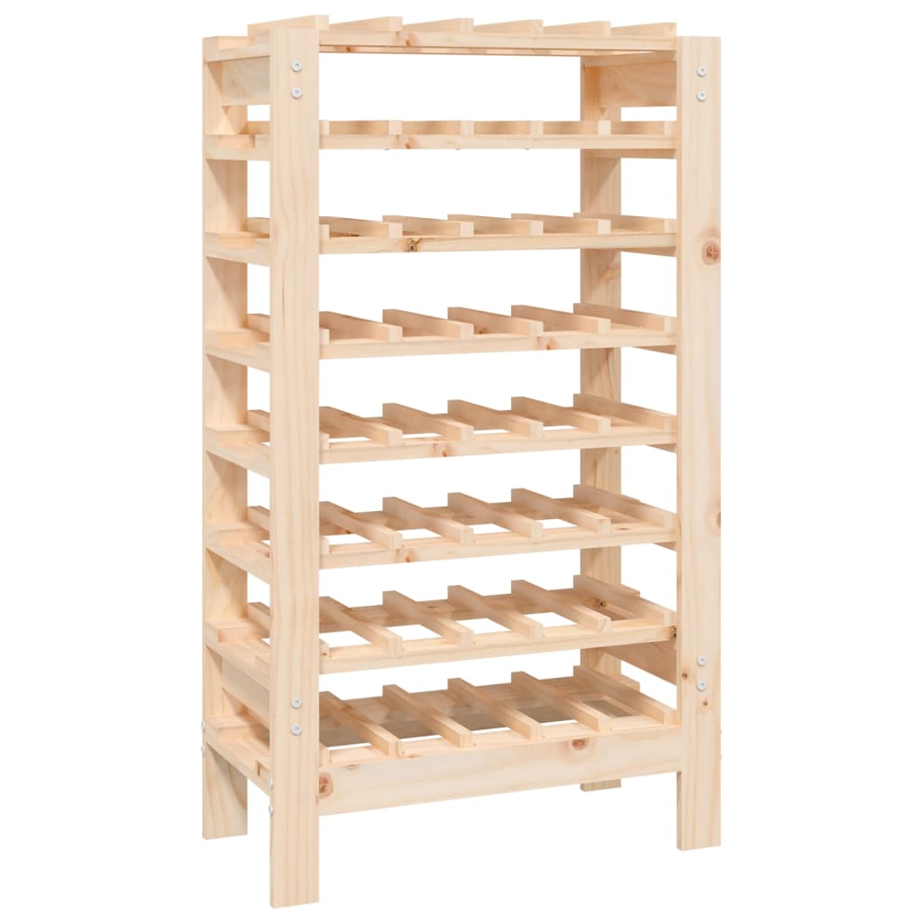 Casier à vin 61,5x30x107,5 cm Bois de pin massif Casiers à bouteilles vidaXL   