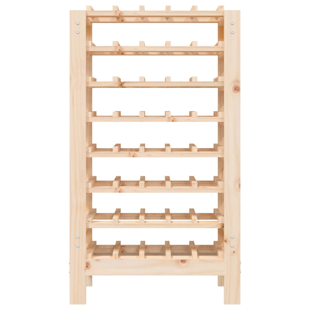 Casier à vin 61,5x30x107,5 cm Bois de pin massif Casiers à bouteilles vidaXL   