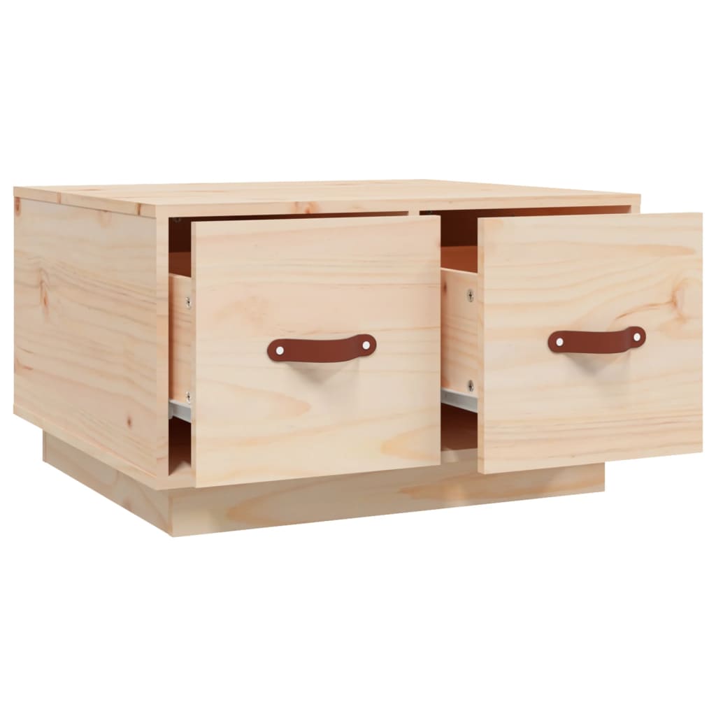Table basse 60x53x35 cm Bois massif de pin Tables basses vidaXL   