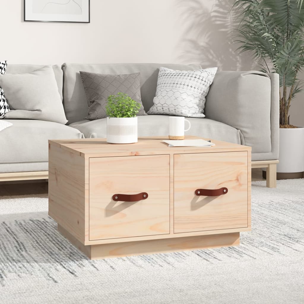 Table basse 60x53x35 cm Bois massif de pin Tables basses vidaXL   
