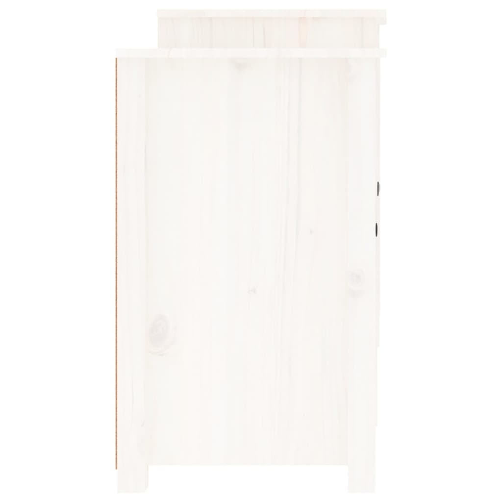 Buffet Blanc 164x37x68 cm Bois massif de pin Buffets & bahuts vidaXL   