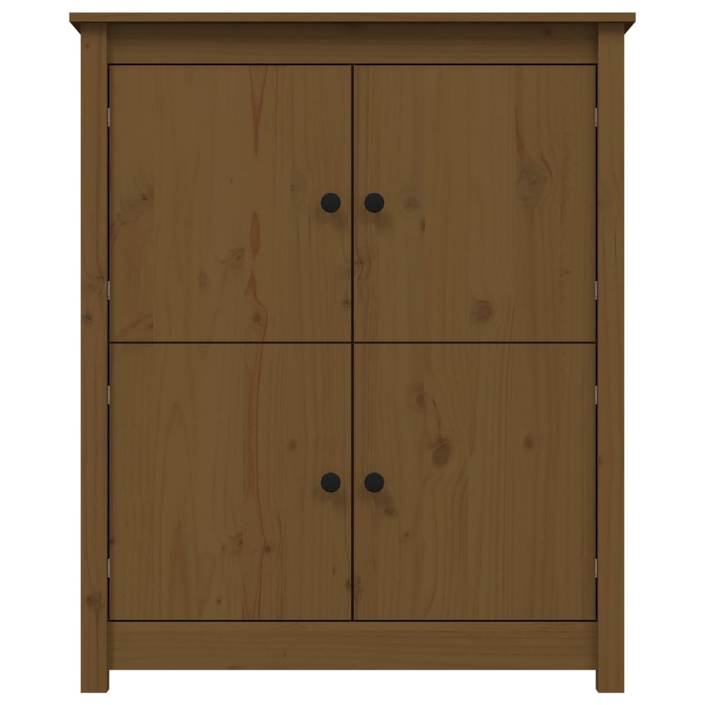 Buffet Marron miel 83x41,5x100 cm Bois massif de pin Buffets & bahuts vidaXL   