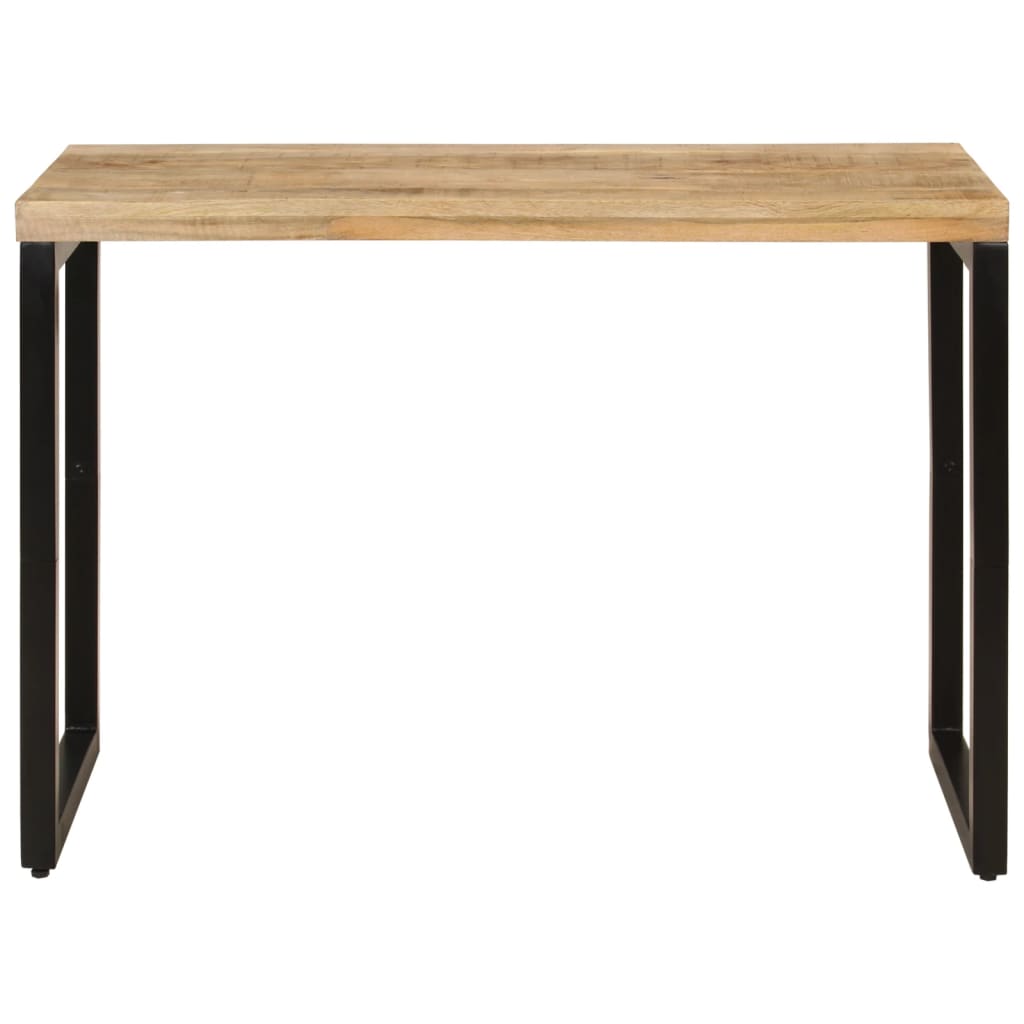Table à dîner 110x50x76 cm Bois de manguier massif Tables à manger vidaXL   