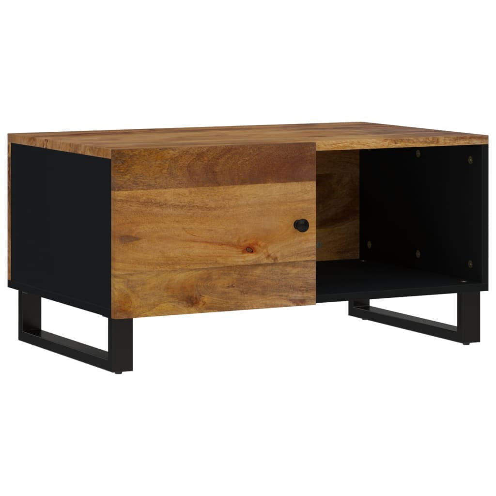 Table basse 80x50x40 cm Bois de manguier solide et d'ingénierie Tables basses vidaXL   