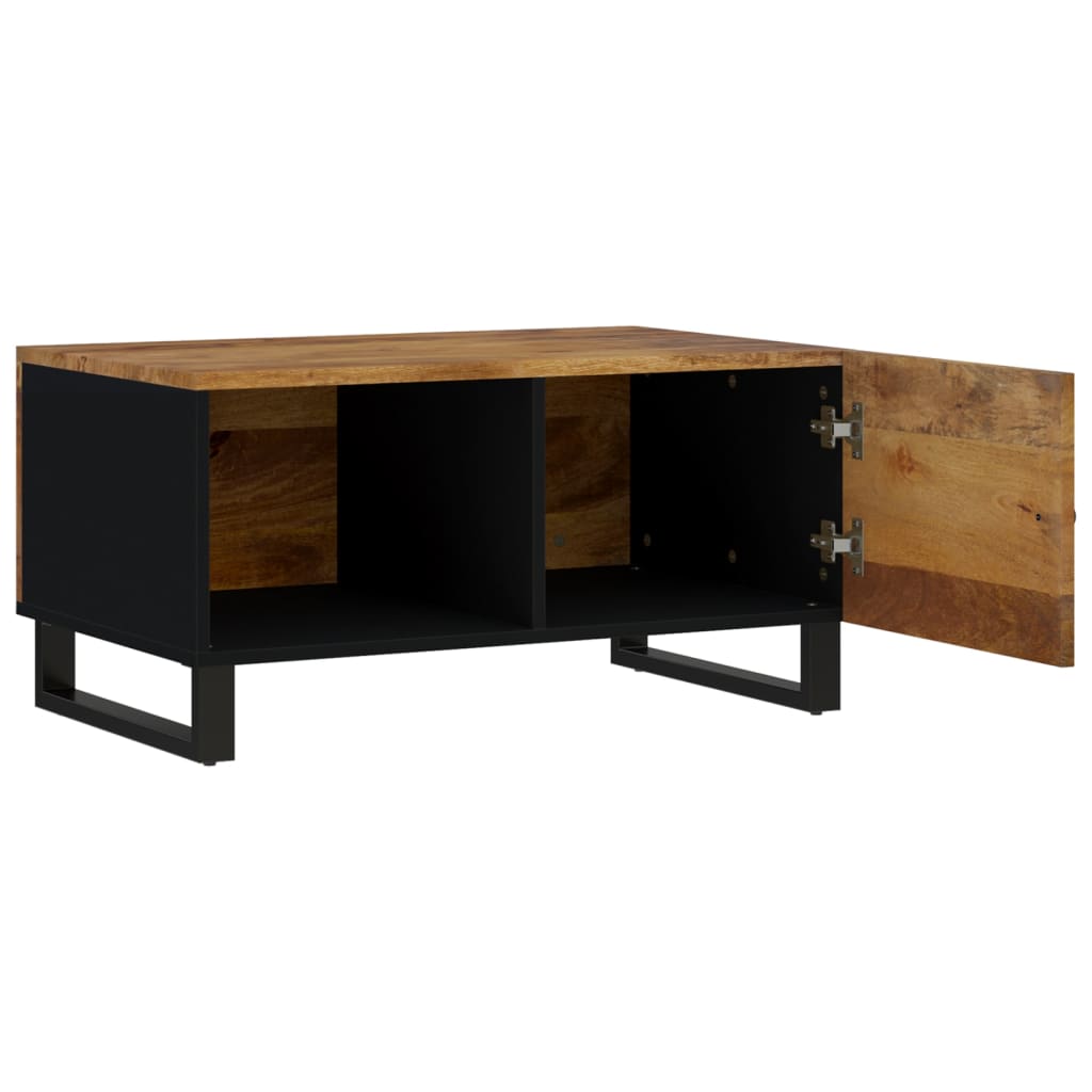Table basse 80x50x40 cm Bois de manguier solide et d'ingénierie Tables basses vidaXL   