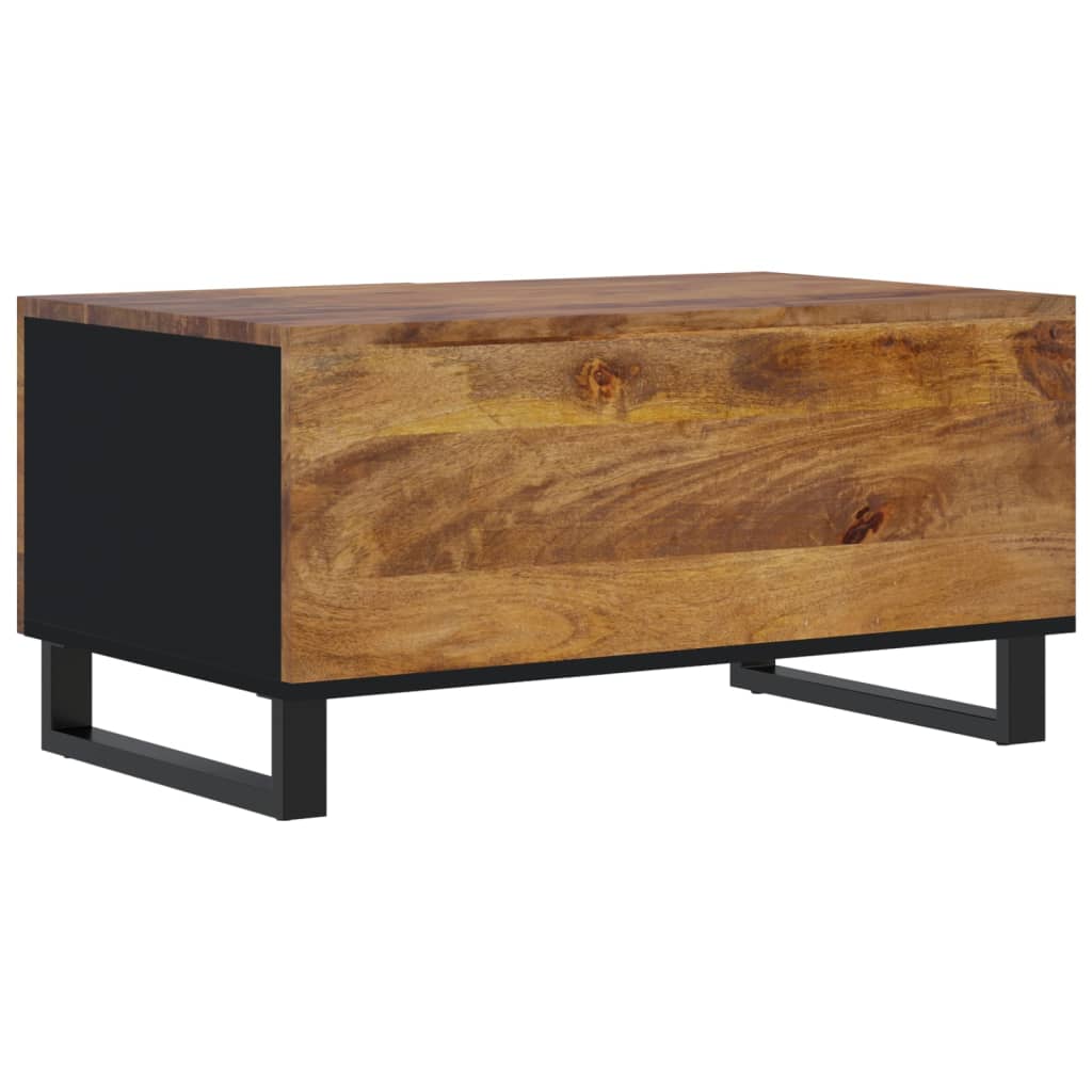 Table basse 80x50x40 cm Bois de manguier solide et d'ingénierie Tables basses vidaXL   