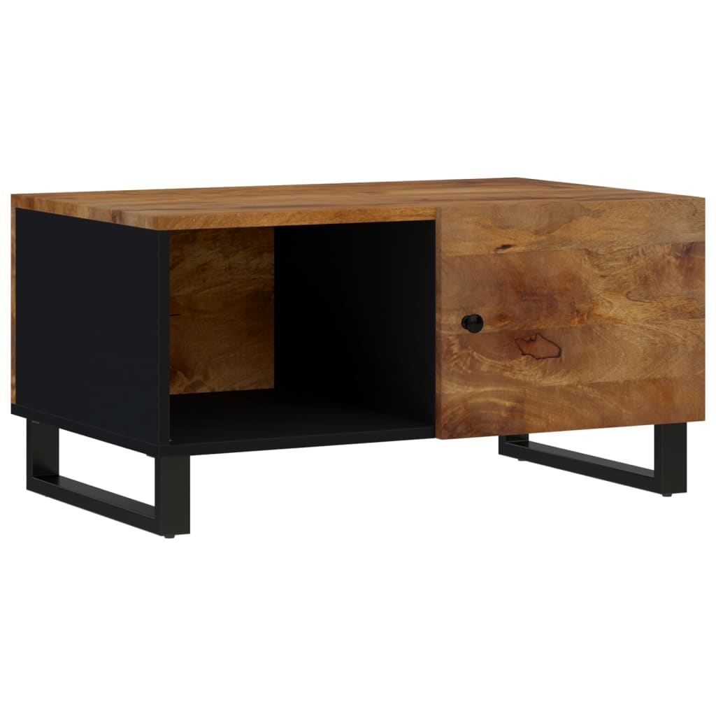 Table basse 80x50x40 cm Bois de manguier solide et d'ingénierie Tables basses vidaXL   
