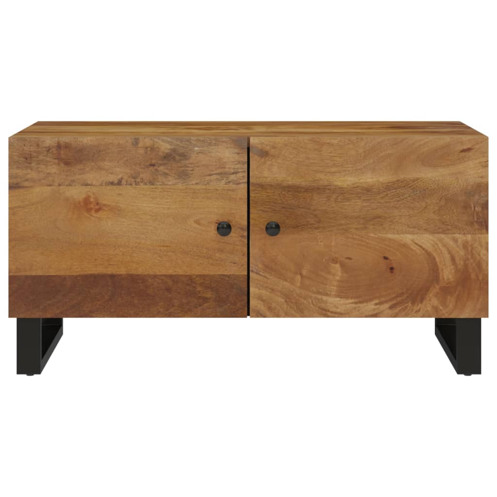 Table basse 80x50x40 cm Bois de manguier solide et d'ingénierie Tables basses vidaXL   