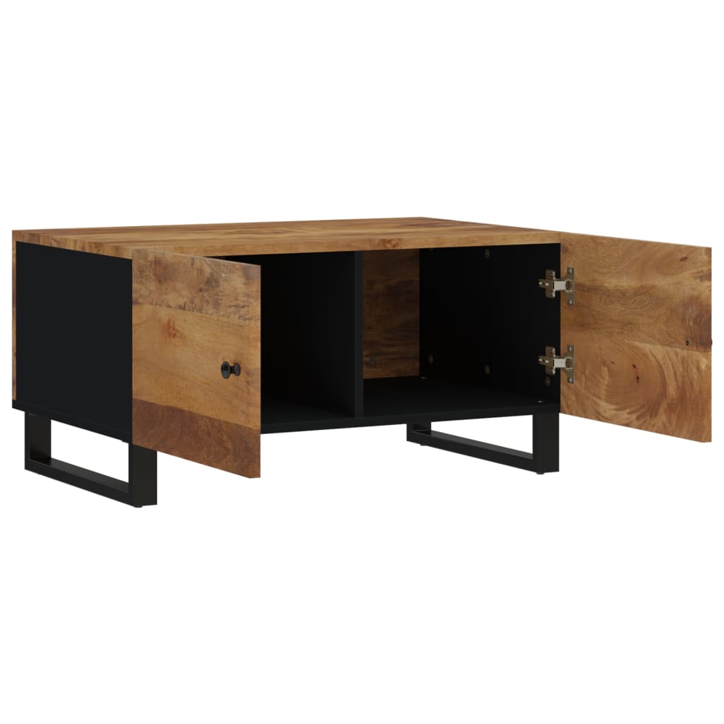 Table basse 80x50x40 cm Bois de manguier solide et d'ingénierie Tables basses vidaXL   