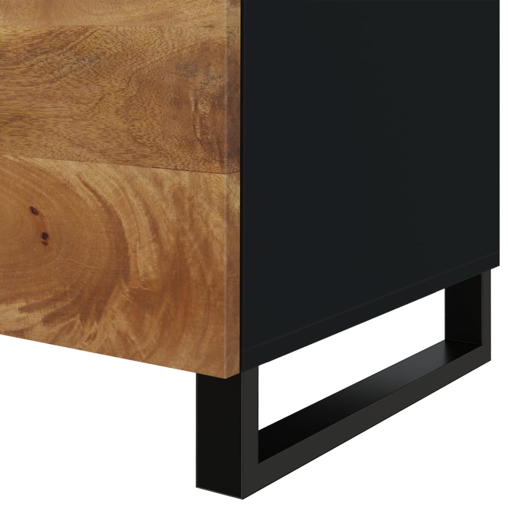 Table basse 80x50x40 cm Bois de manguier solide et d'ingénierie Tables basses vidaXL   