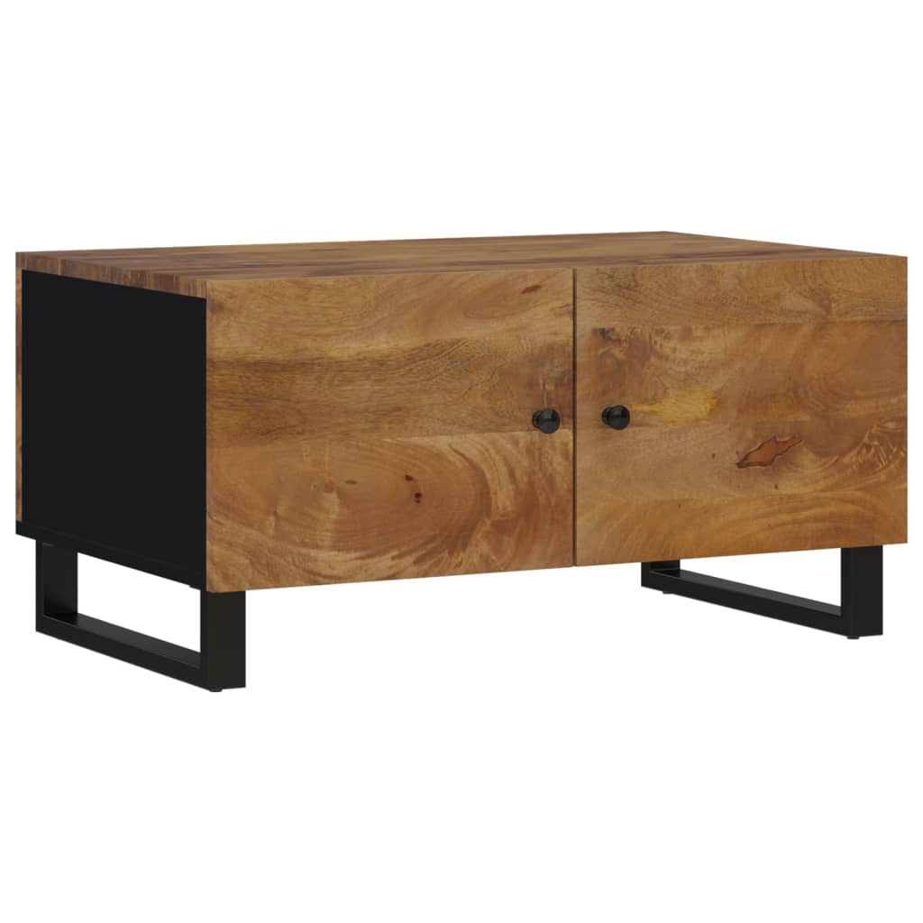 Table basse 80x50x40 cm Bois de manguier solide et d'ingénierie Tables basses vidaXL   