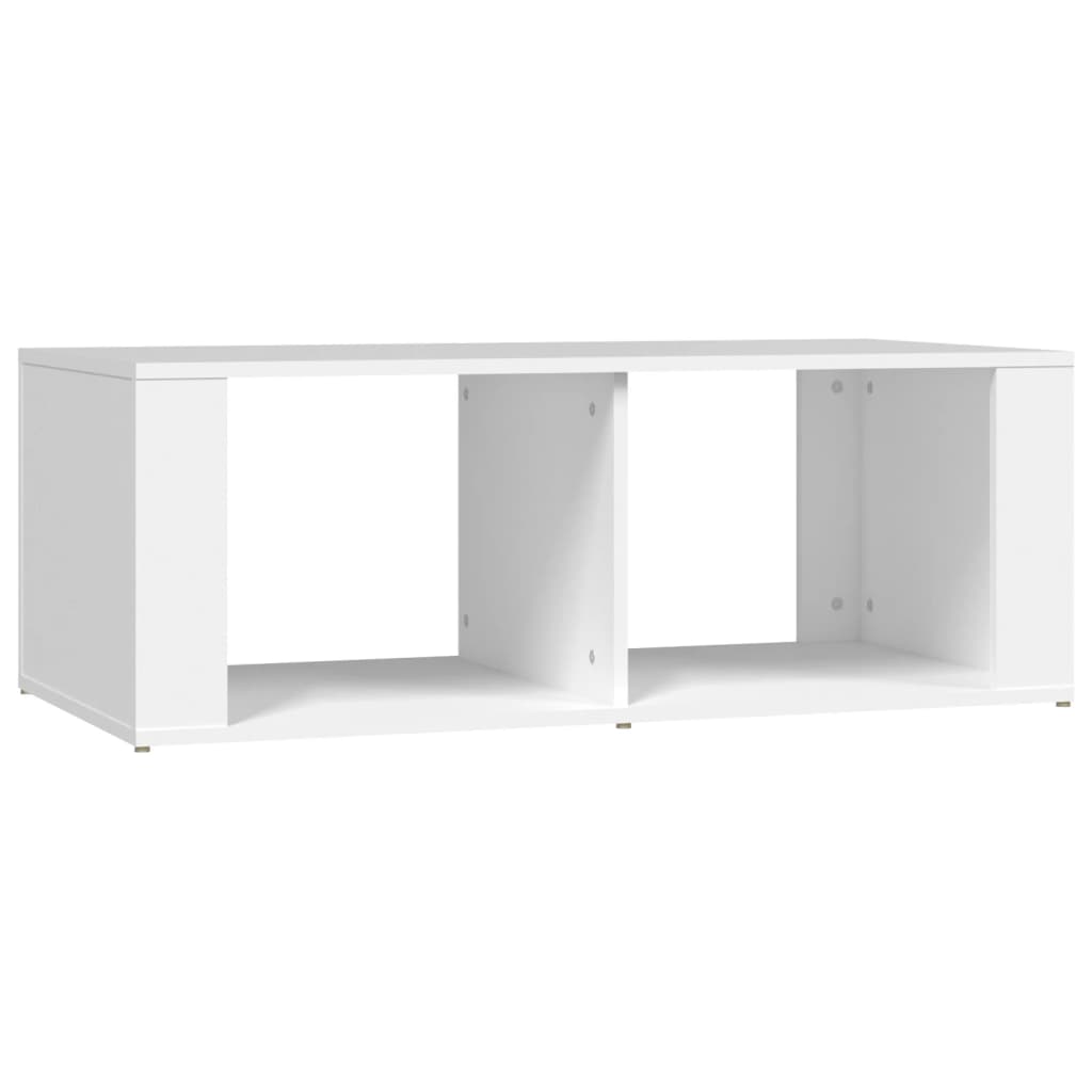 Table basse Blanc 100x50x36 cm Bois d'ingénierie Tables basses vidaXL   