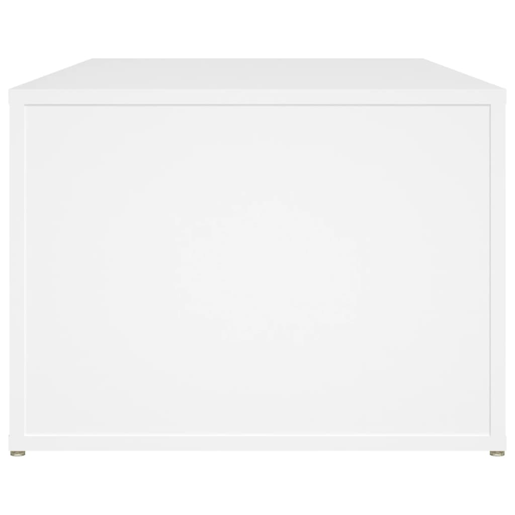 Table basse Blanc 100x50x36 cm Bois d'ingénierie Tables basses vidaXL   
