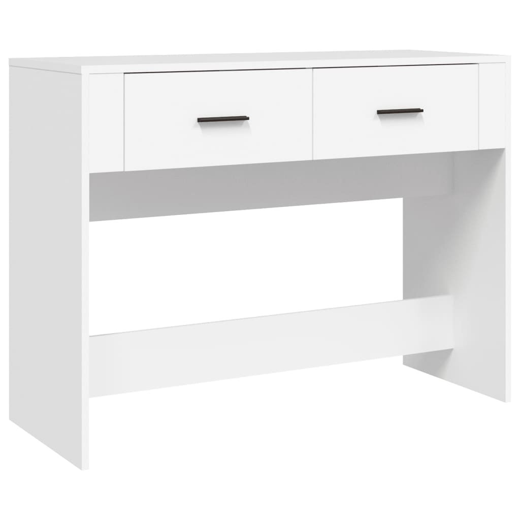 Table console Blanc 100x39x75 cm Bois d'ingénierie Tables vidaXL   