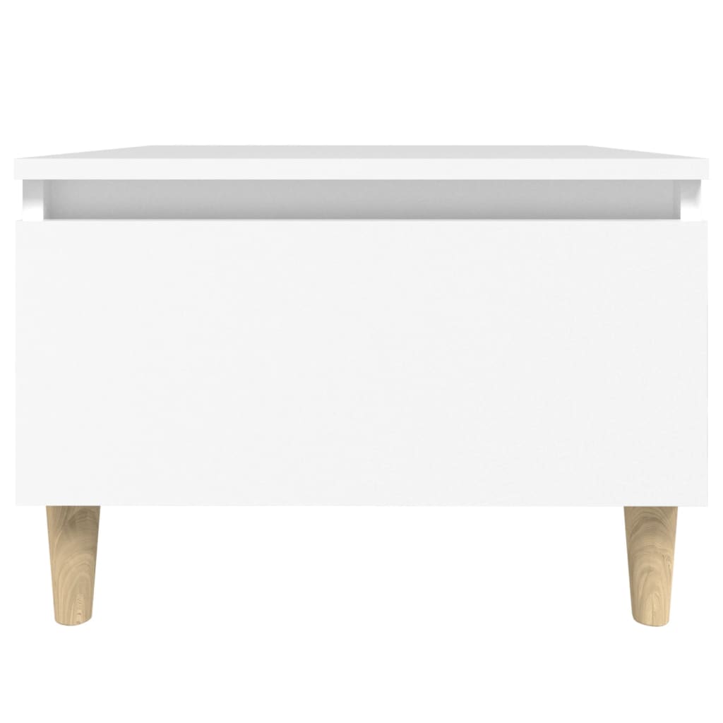 Tables d'appoint 2 pcs Blanc 50x46x35 cm Bois d'ingénierie Tables d'appoint vidaXL   