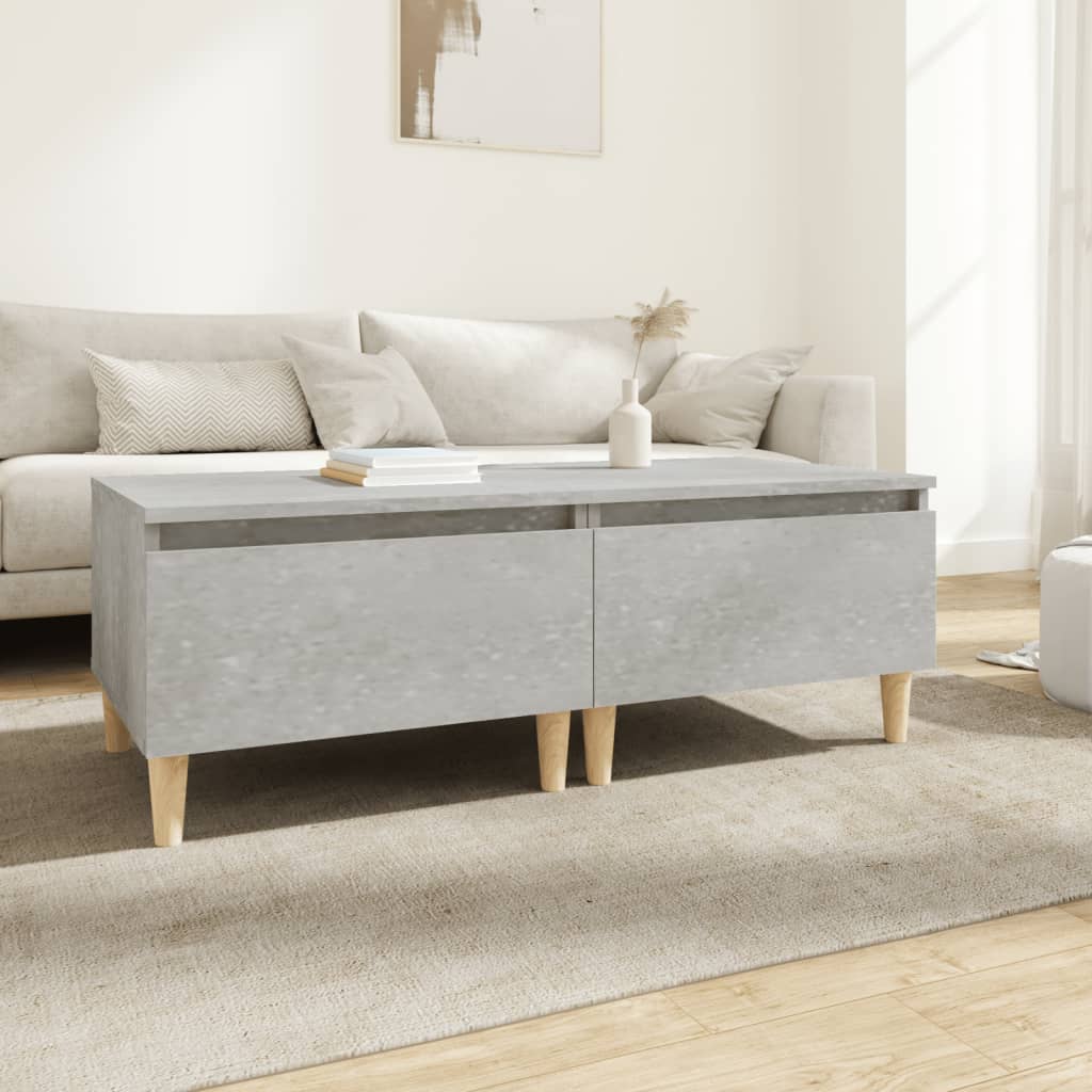 Tables d'appoint 2 pcs Gris béton 50x46x35 cm Bois d'ingénierie Tables d'appoint vidaXL   
