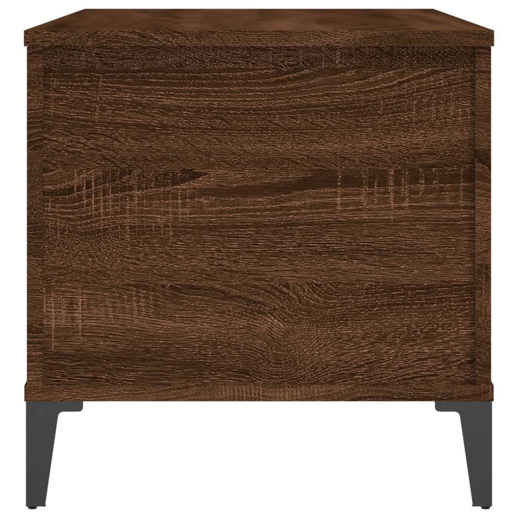 Table basse Chêne marron 90x44,5x45 cm Bois d'ingénierie Tables basses vidaXL   