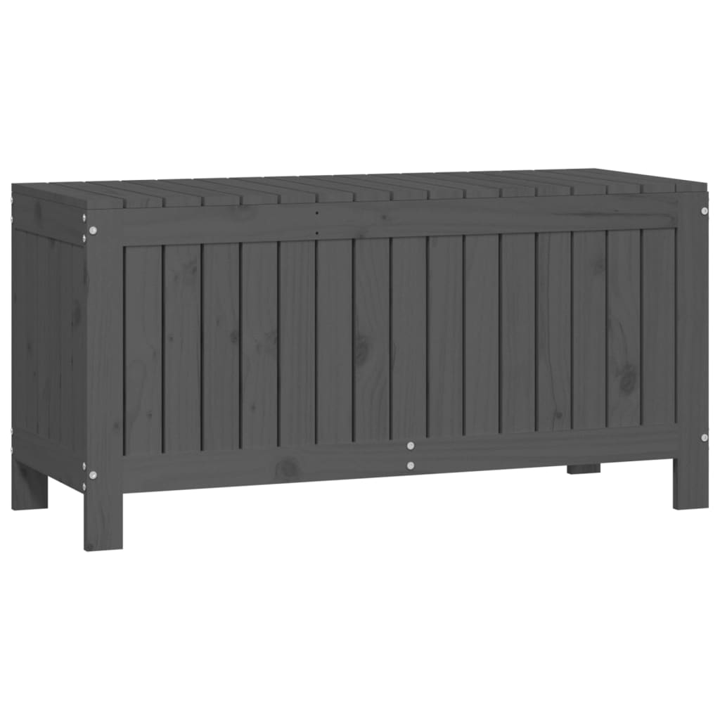 Boîte de rangement de jardin Gris 108x42,5x54 cm Bois de pin Coffres de jardin vidaXL   