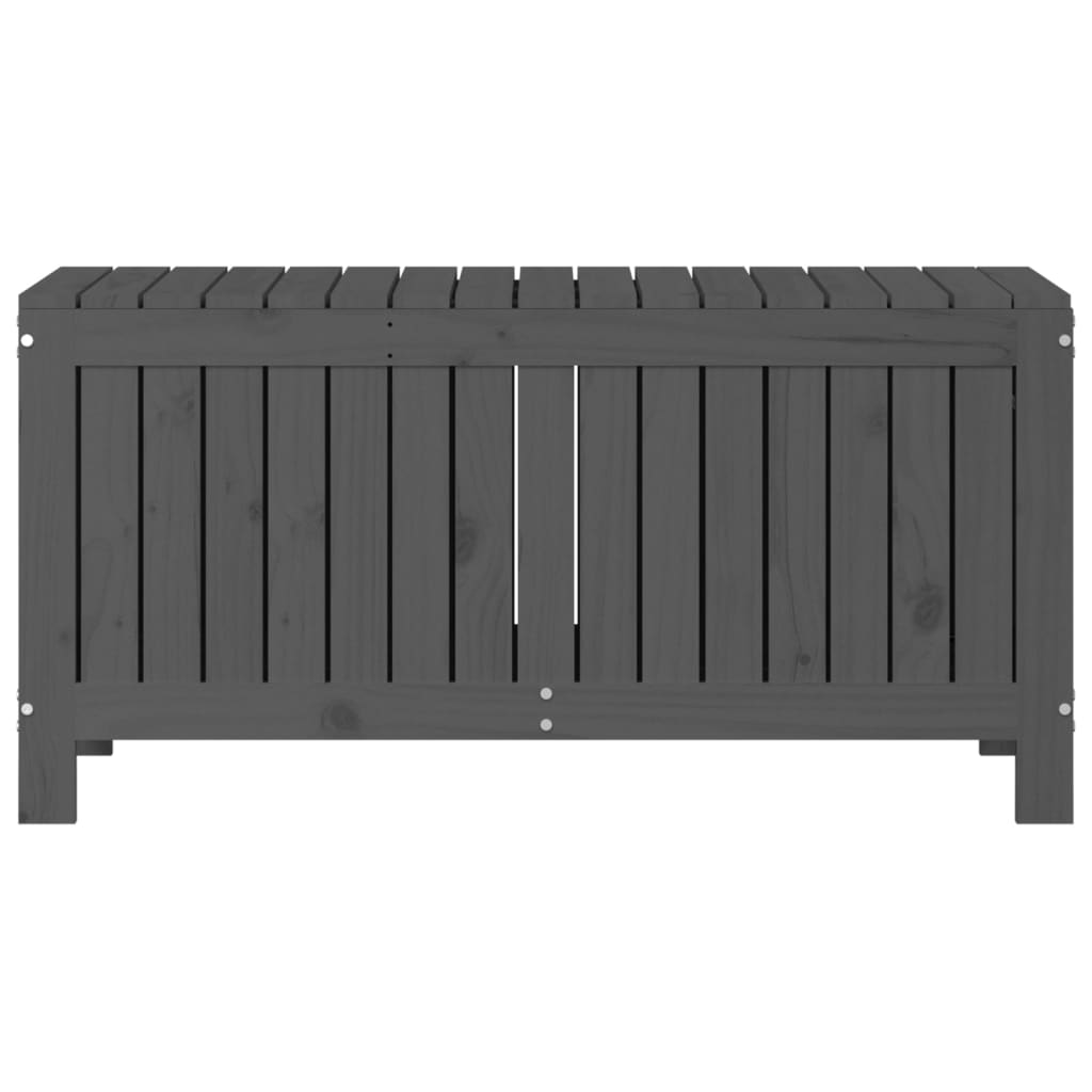 Boîte de rangement de jardin Gris 108x42,5x54 cm Bois de pin Coffres de jardin vidaXL   