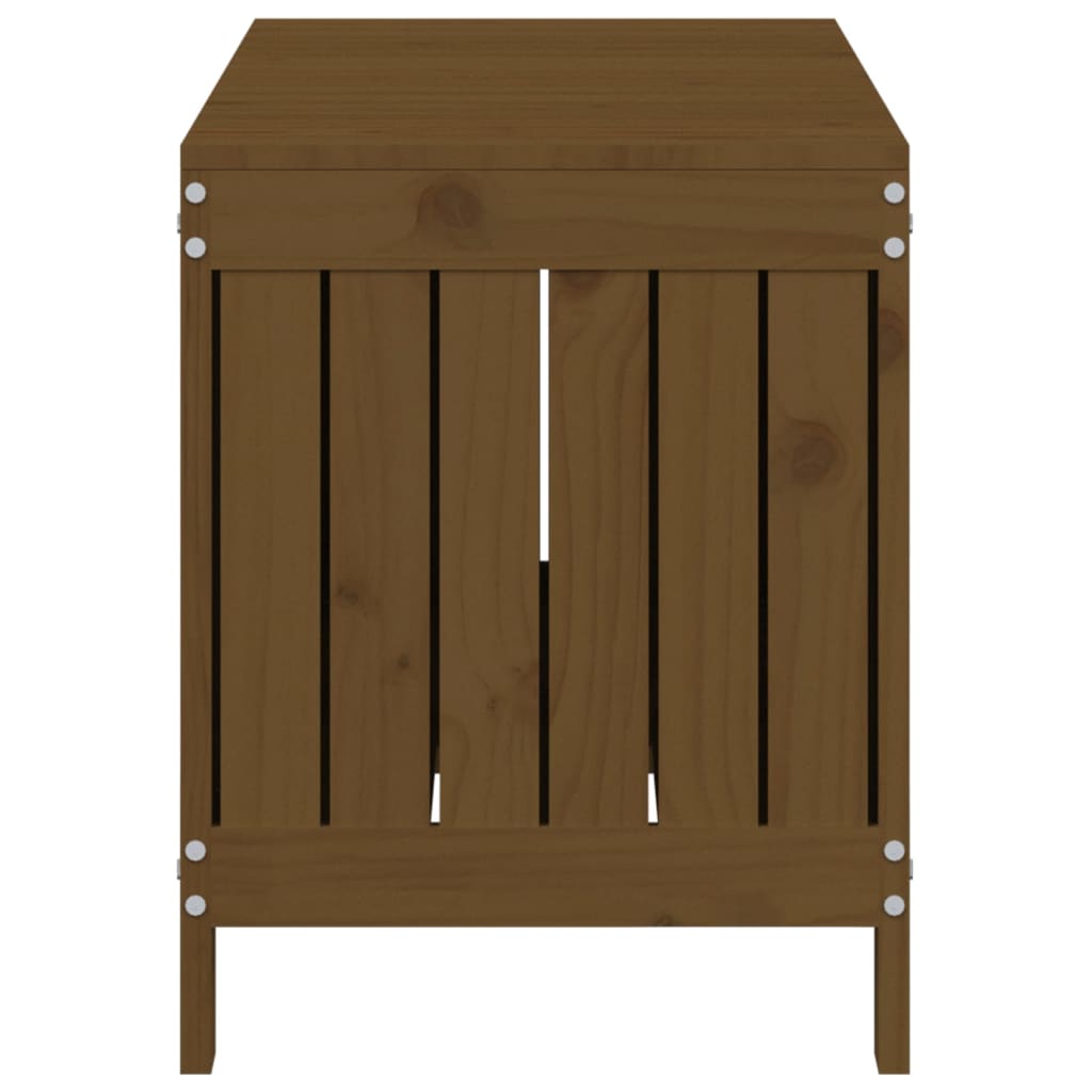 Boîte de rangement de jardin Marron miel 108x42,5x54cm Bois pin Coffres de jardin vidaXL   