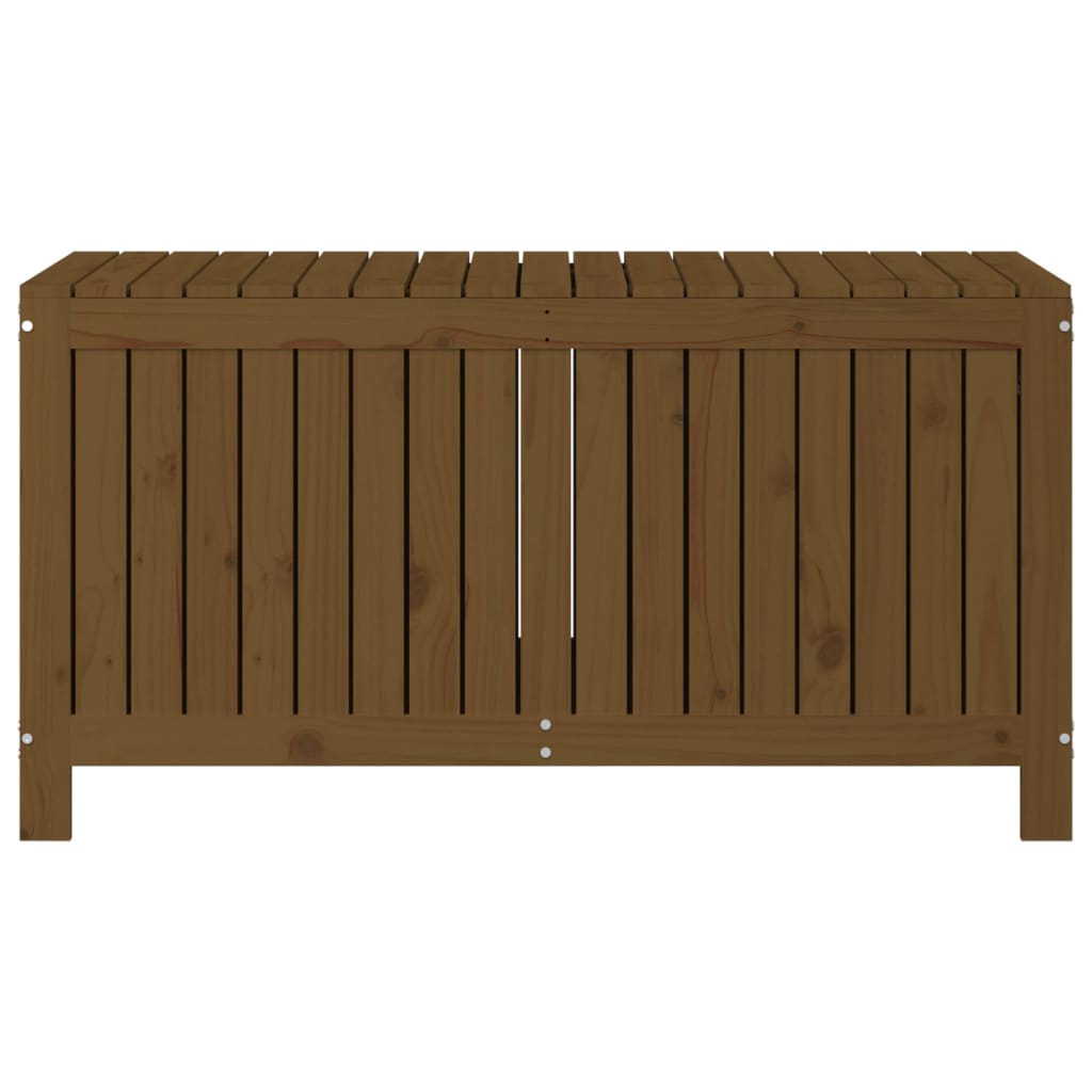 Boîte de rangement de jardin Marron miel 121x55x64 cm Bois pin Coffres de jardin vidaXL   