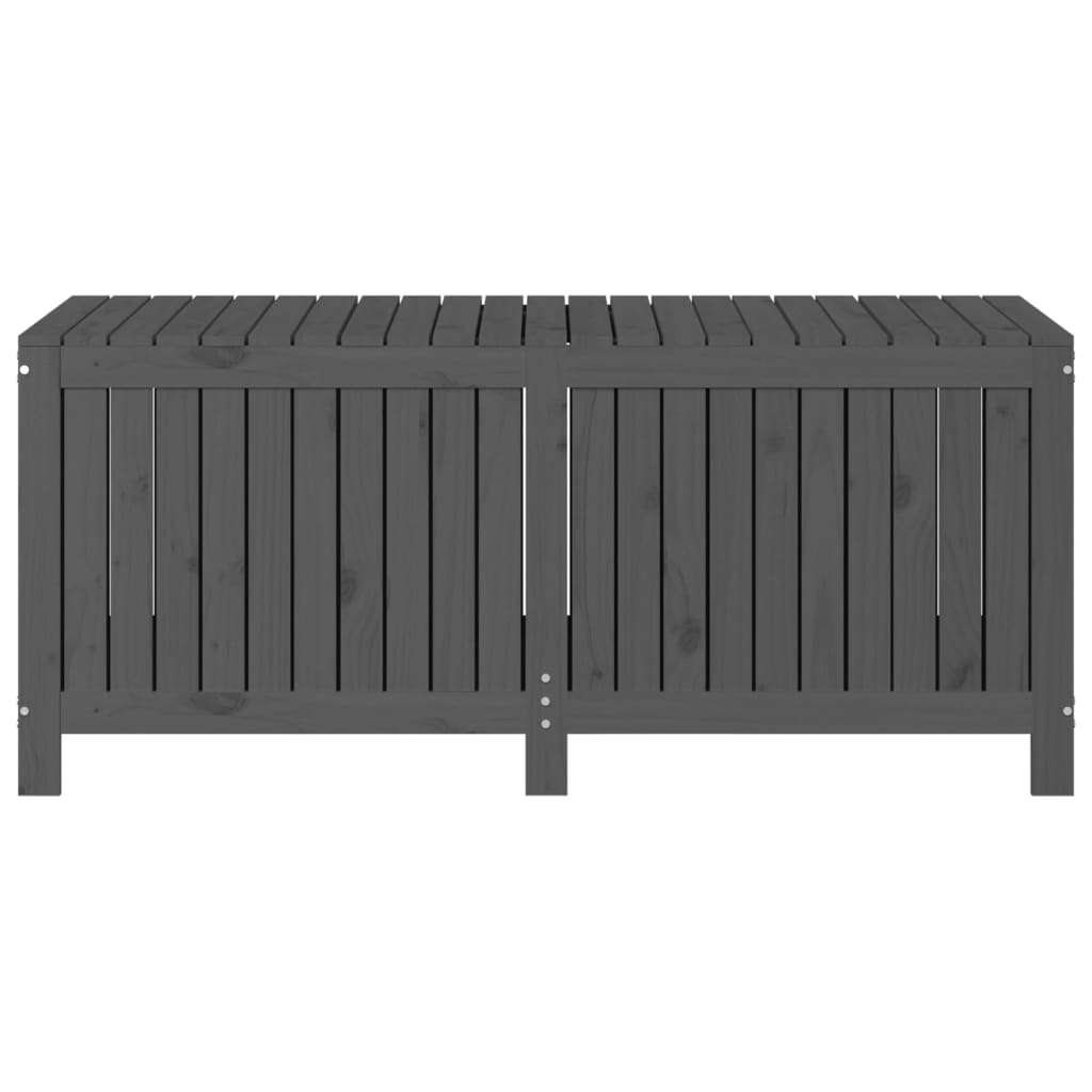 Boîte de rangement de jardin Gris 147x68x64 cm Bois de pin Coffres de jardin vidaXL   