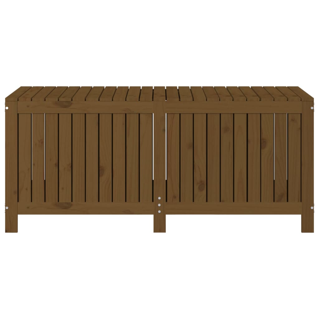 Boîte de rangement de jardin Marron miel 147x68x64 cm Bois pin Coffres de jardin vidaXL   