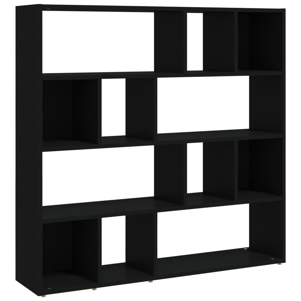 Bibliothèque/Cloison de séparation Noir 105x24x102 cm Séparateurs de pièces vidaXL   