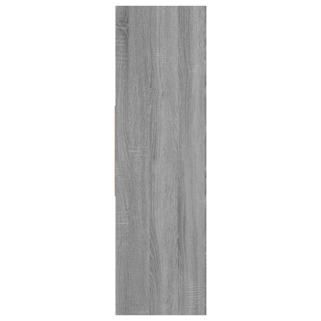 Bibliothèque Sonoma gris 97,5x29,5x100 cm Bois d'ingénierie Bibliothèques vidaXL   