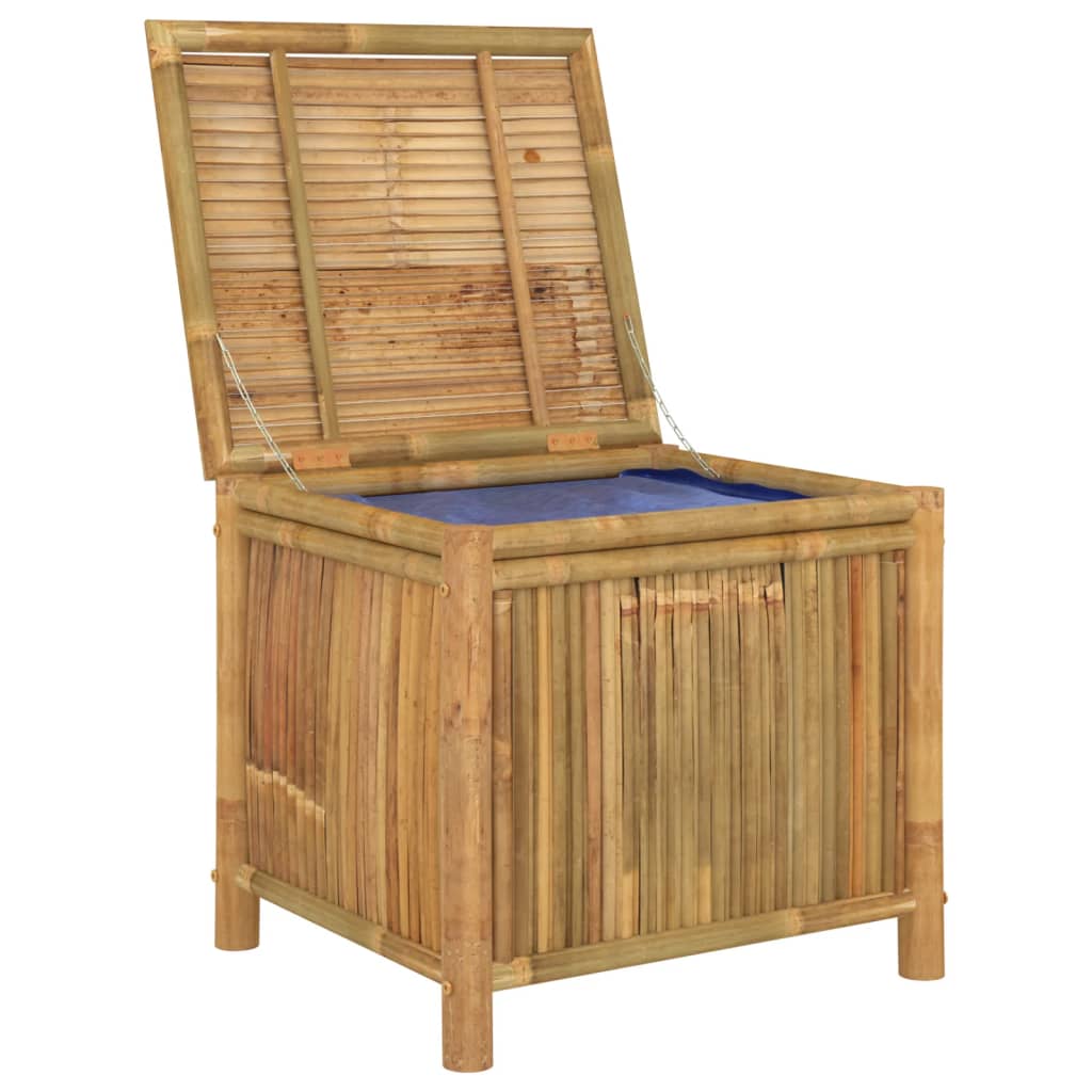 Boîte de rangement de jardin 60x52x55 cm Bambou Coffres de jardin vidaXL   