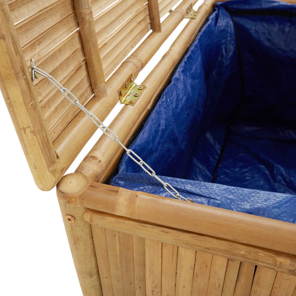 Boîte de rangement de jardin 60x52x55 cm Bambou Coffres de jardin vidaXL   