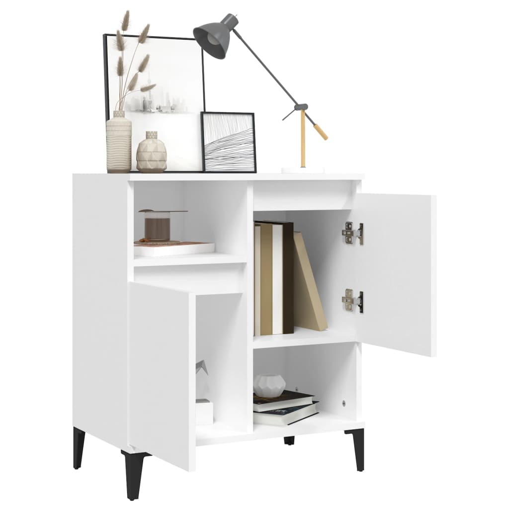 Buffet Blanc 60x35x70 cm Bois d'ingénierie Buffets & bahuts vidaXL   