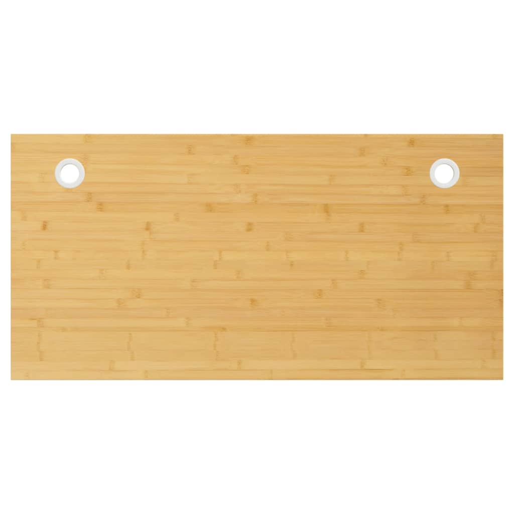 Dessus de bureau 110x55x2,5 cm bambou Pièces et accessoires pour bureaux vidaXL   