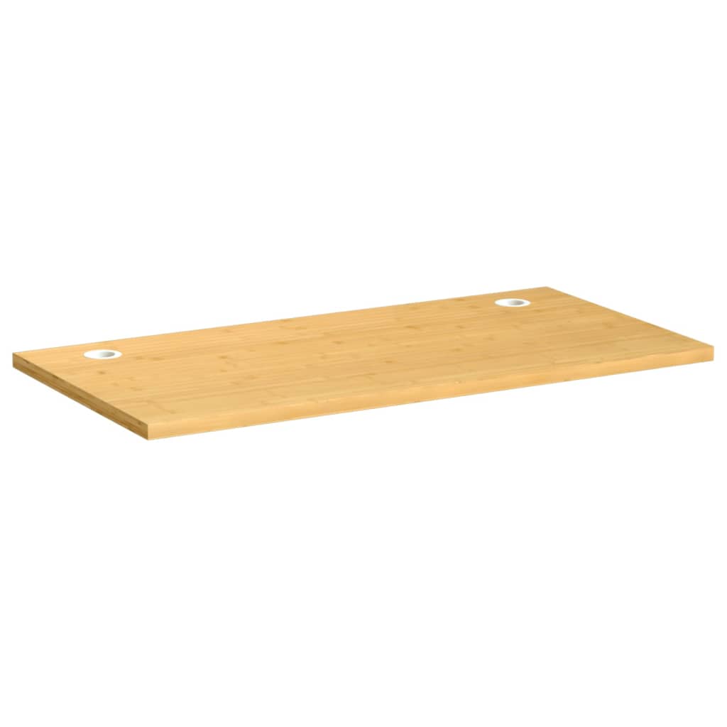 Dessus de bureau 110x55x2,5 cm bambou Pièces et accessoires pour bureaux vidaXL   
