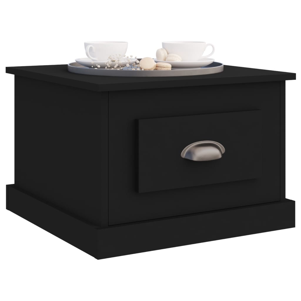 Table basse Noir 50x50x35 cm Bois d'ingénierie Tables basses vidaXL   