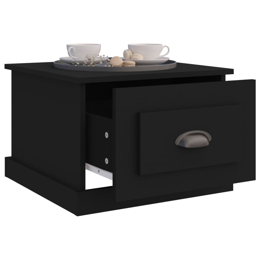Table basse Noir 50x50x35 cm Bois d'ingénierie Tables basses vidaXL   
