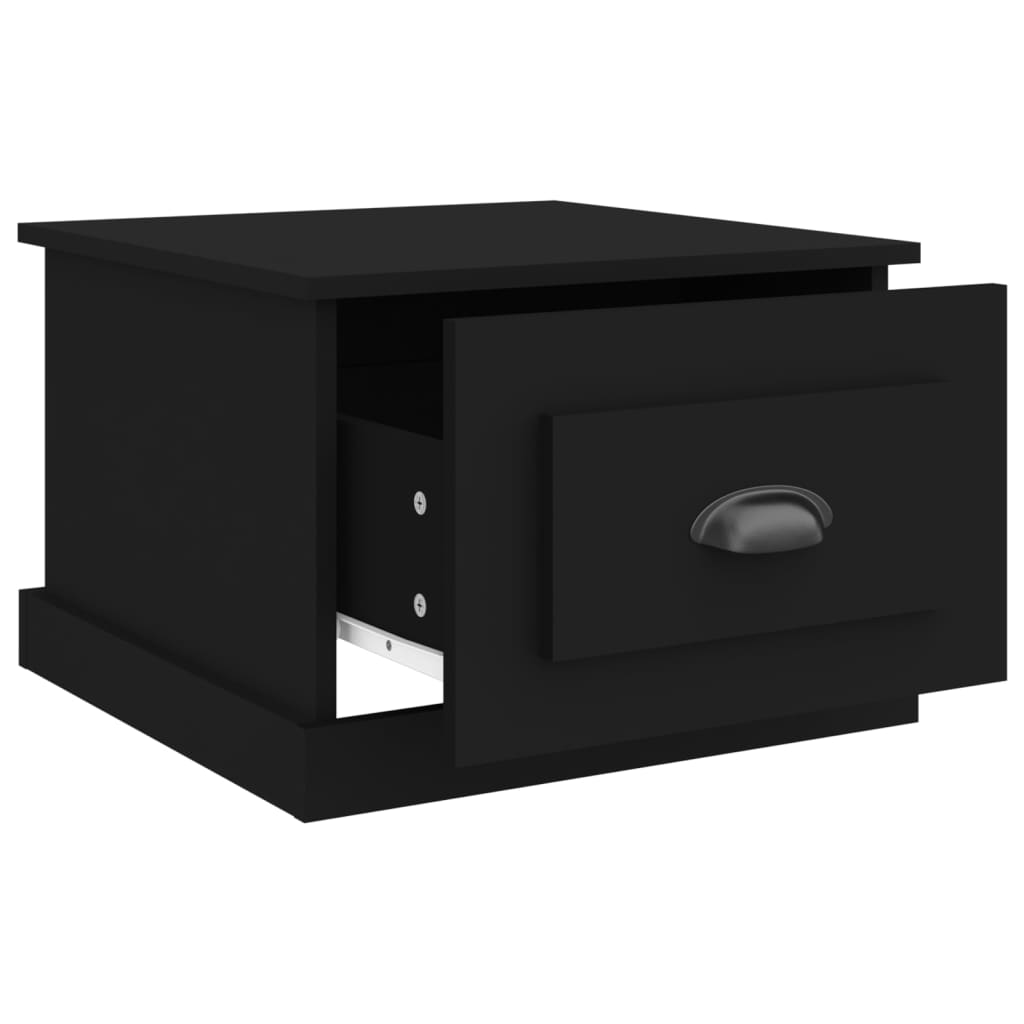 Table basse Noir 50x50x35 cm Bois d'ingénierie Tables basses vidaXL   