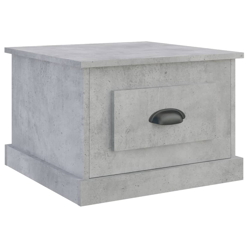 Table basse gris béton 50x50x35 cm bois d'ingénierie Tables basses vidaXL   