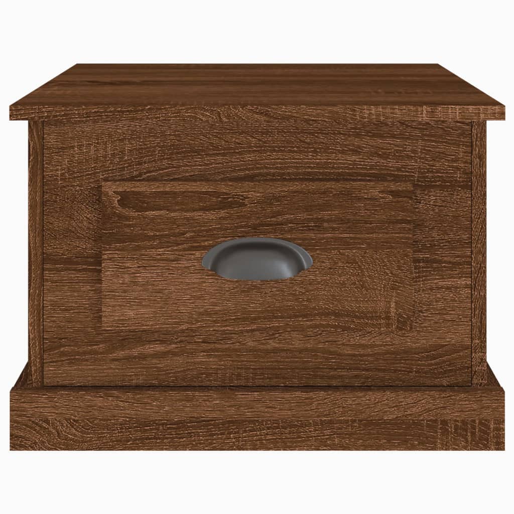 Table basse Chêne marron 50x50x35 cm Bois d'ingénierie Tables basses vidaXL   