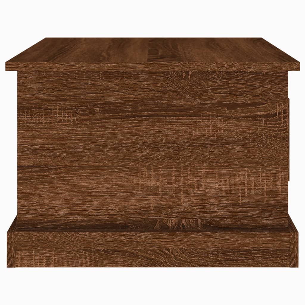 Table basse Chêne marron 50x50x35 cm Bois d'ingénierie Tables basses vidaXL   