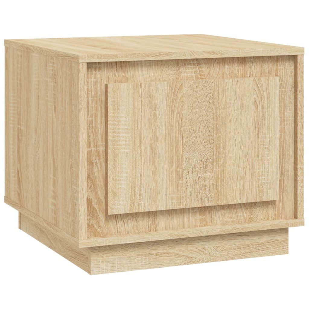 Table basse chêne sonoma 51x50x44 cm bois d'ingénierie Tables basses vidaXL   
