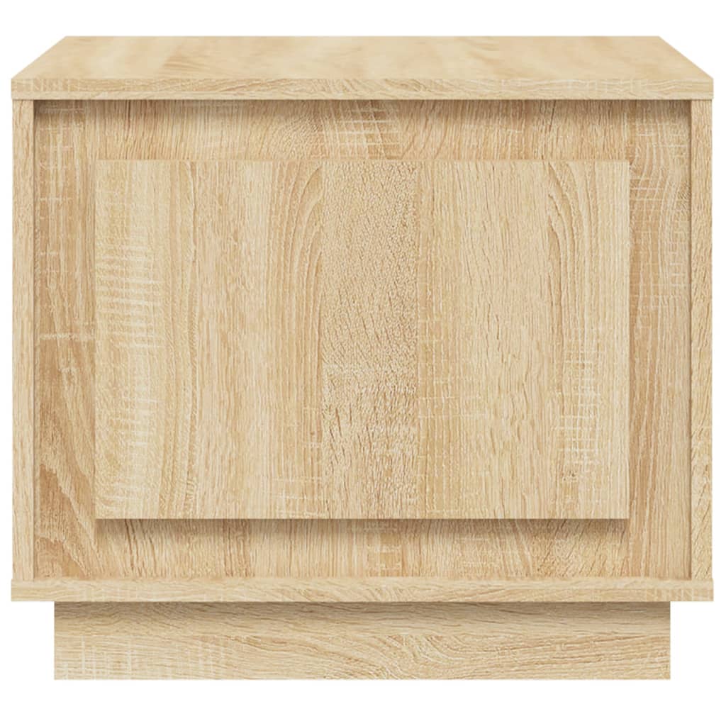 Table basse chêne sonoma 51x50x44 cm bois d'ingénierie Tables basses vidaXL   