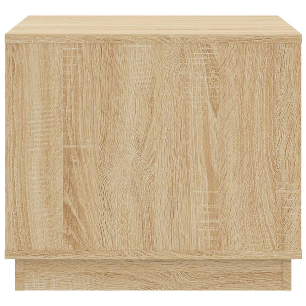 Table basse chêne sonoma 51x50x44 cm bois d'ingénierie Tables basses vidaXL   