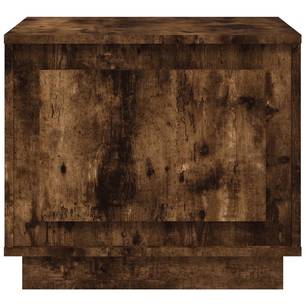 Table basse chêne fumé 51x50x44 cm bois d'ingénierie Tables basses vidaXL   